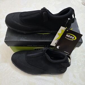 NEOS Overshoes Commuter Black XL Unisex US Mens 10 - 11 Low Cut New Waterproof